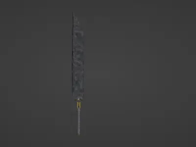 large blade 3D model