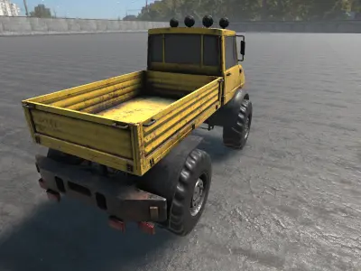 Special Vehicles Collection HQ - PBR Low-poly 3D model