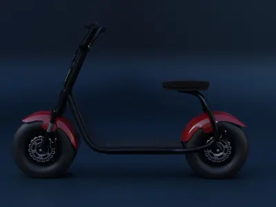 Electrical Scooter 3D model