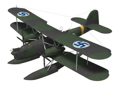 Heinkel He59B 3D model purchase