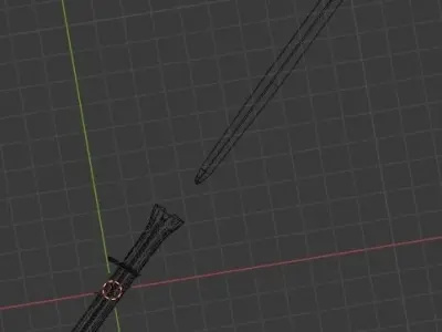 king david sword Free low-poly 3D model