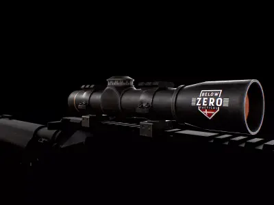 Scope TaS x16 Low-poly 3D model