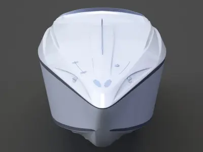 Motor Boat 03 3D model