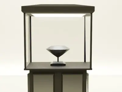 Museum showcase Free 3D model