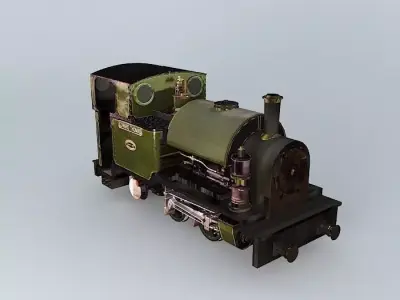 Eco Rail NGauge Edward Thomas Sidings junk Old Steam Days Free 3D model