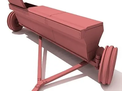 Seeding Machine 3D model