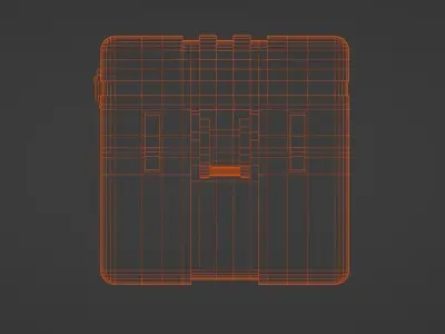 Military Crate 3d model Free 3D model