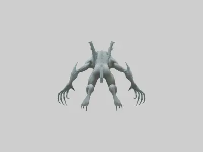 Spectral predator model 3D model