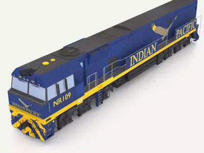 The Indian Pacific 3D model