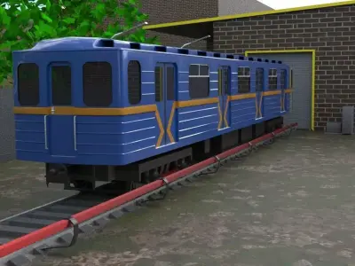 81-7081 1st Generation Low Low-poly 3D model