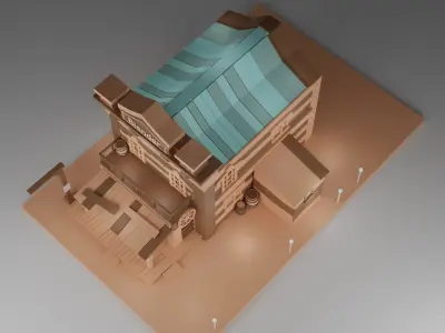 3d Game Assets Use For Game Or Can Be Used For 3D cartoon  Low-poly 3D model