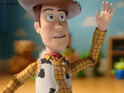  Toy Story Sheriff Woody Poseable Figure 