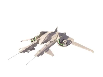 Spaceship-spacecraft-38 3D model