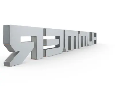 hummer new logo 3D model