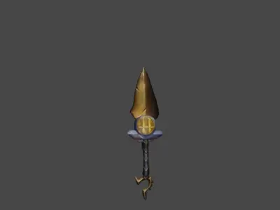 Zeloeman Sword A 65 Low-poly 3D model