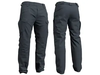 Helikon - Tex Urban Tactical Pants - Marvelous Designer 3D model