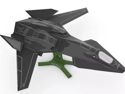 F-37 Talon 3D print model