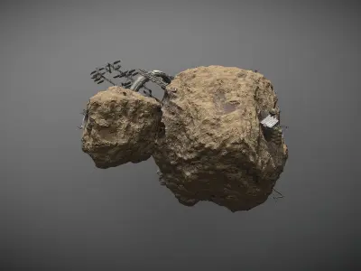 asteroid 42 Free 3D model