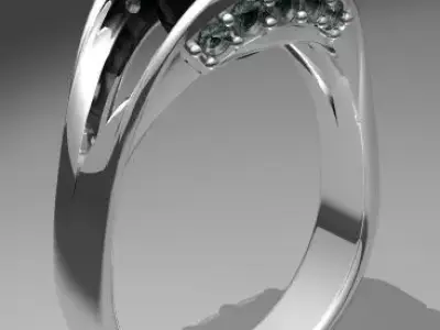 Rendering Anello D Free 3D model order