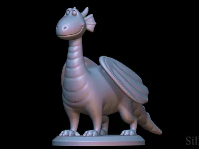 Firedrake - Dragon Rider 3D print model