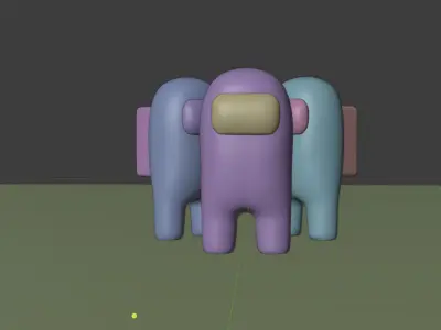 Among Us Pod Super Dramatic 3D model
