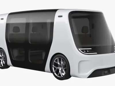  Self-Driving Shuttle Concept 2 