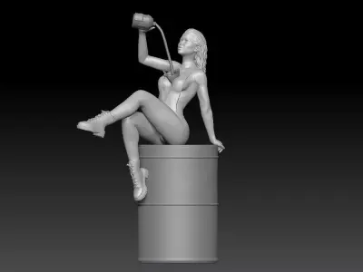PIN UP AIRCRAFT 2 3D print model