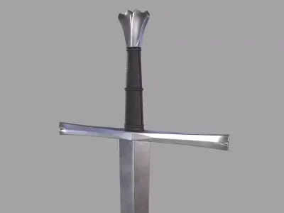 Medieval Sword Low-poly 3D model purchase