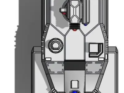 Guardian Tank Free 3D print model