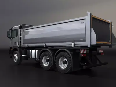 Iveco X-Way 4x4 Tipper 3D model