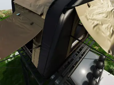 roof top tent 3D model