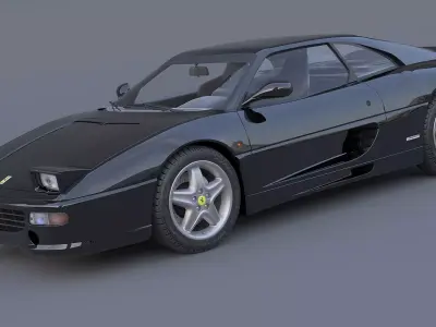 1995 Ferrari F355 Challenge 3D model