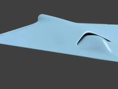 X-47a 3D print model