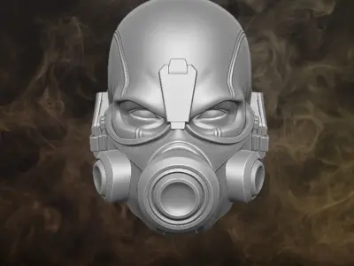 Gas Mask Ghoul Collection 3D printable files for Action Figures 3D print model