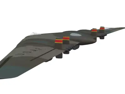 Northrop YB-49 Low-poly 3D model purchase