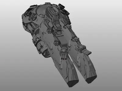 SKY RELICS - 16 BATTLE FURY 3D print model