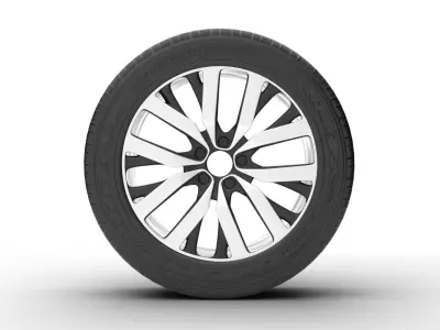 Wheel 3d model Free 3D model