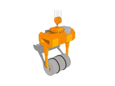 Coil Crane Cano 3D model