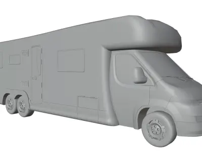Cheyenne camper 3D model