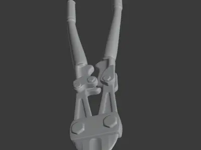 Old Plier 3D model