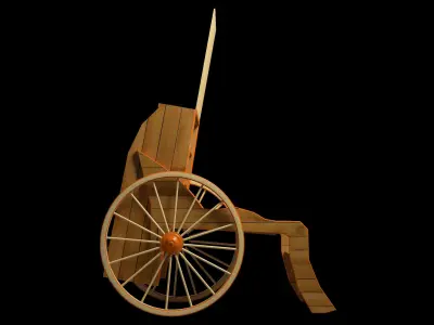 Snake Oil Cart Free 3D model
