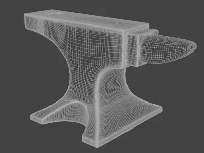 Anvil 3D model 2