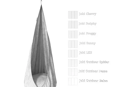 Hanging Nest La Siesta 3D model