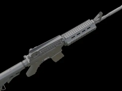 Carbine M4 3D model