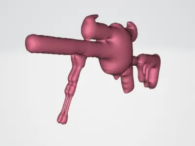 Sniper Rifle 3D Model for Games and Military Simulations Free 3D model