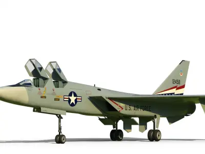 XF-108 Interceptor 3D model