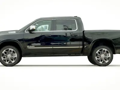 Dodge Ram 1500 2023 Low-poly 3D model