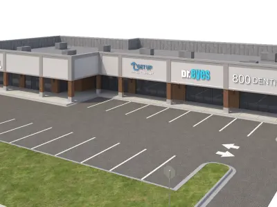 Retail-174 Retail Store 3D model