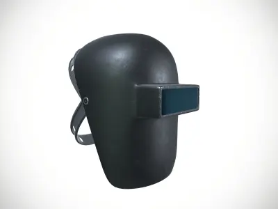 welding mask 3D model buy