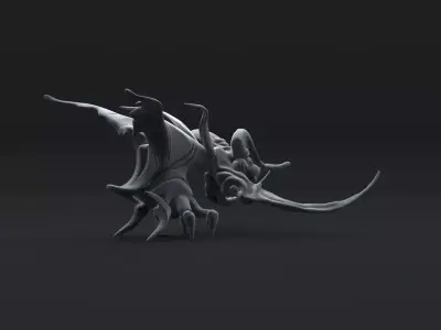 Monster insect 3D print model